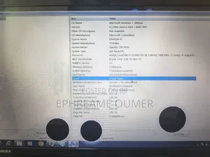 Laptop Toshiba C50 4GB Intel Core i3 HDD 500GB