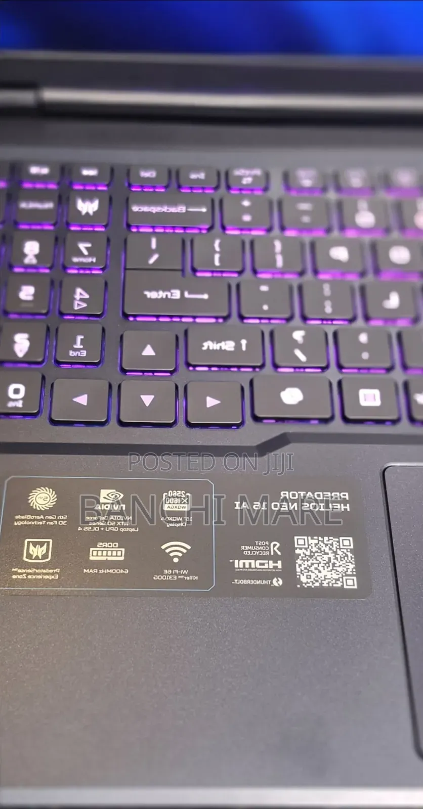 New Laptop Acer Predator Helios Neo 16 16GB Intel Core Ultra 9 SSD 1T