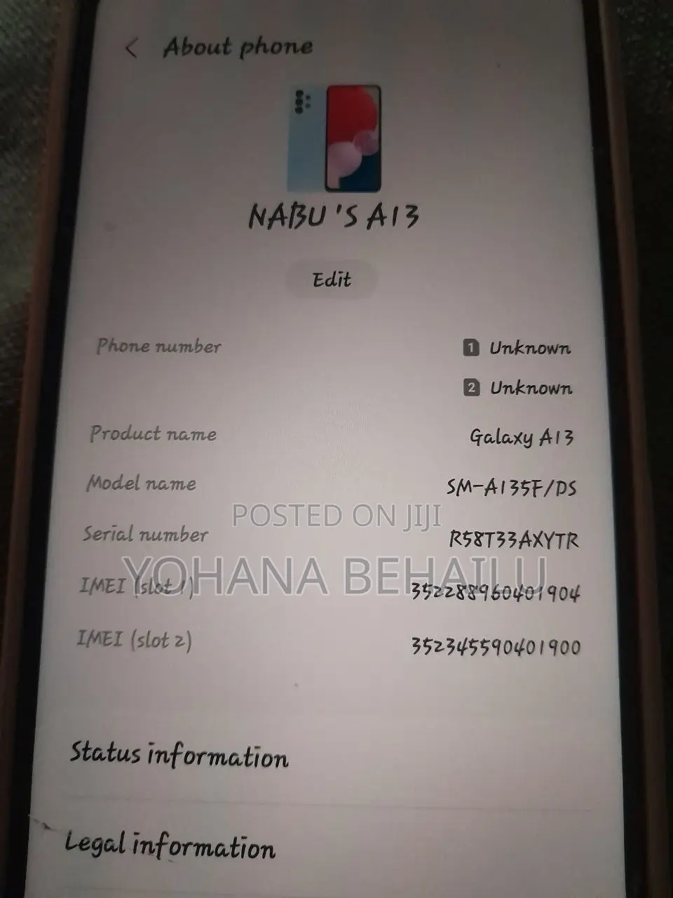 Samsung Galaxy A13 64 GB