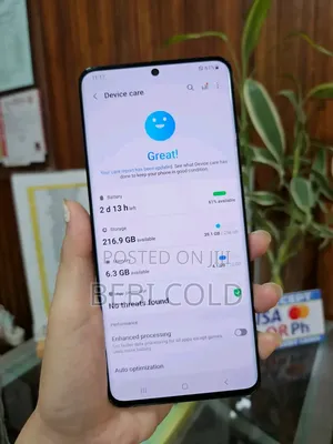 New Samsung Galaxy S20 Ultra 5G 256 GB Black
