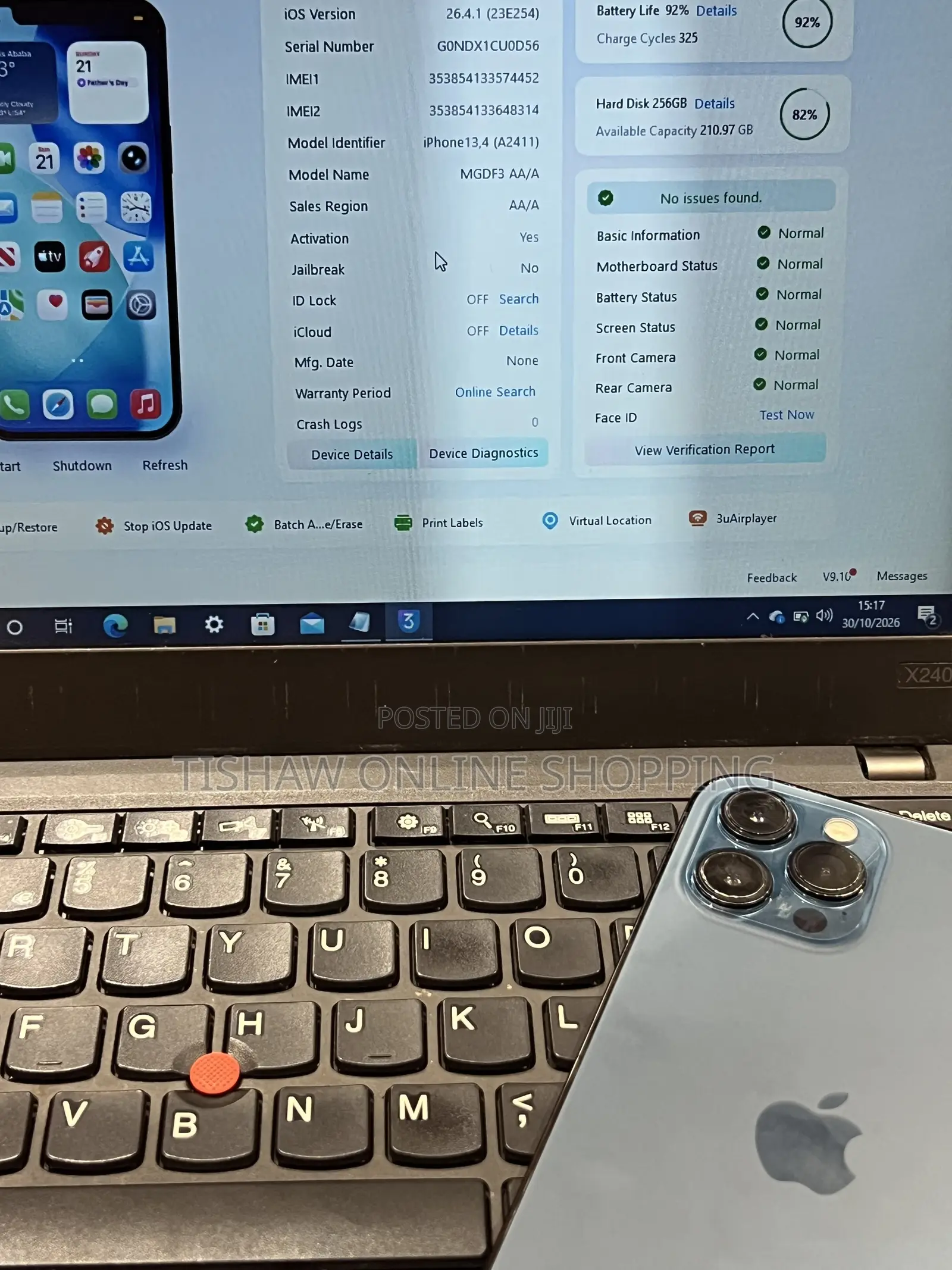New Apple iPhone 12 Pro Max 256 GB Blue