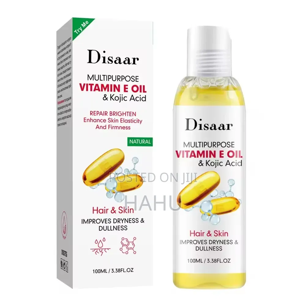 Disaar Multipurpose Vitami E Oil& Kojic Acid Hair & Skin Natural