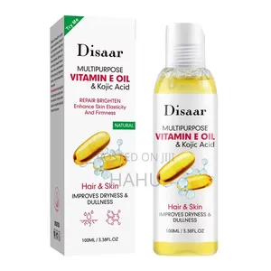 Disaar Multipurpose Vitami E Oil& Kojic Acid Hair & Skin Natural