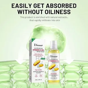 Disaar Multipurpose Vitami E Oil& Kojic Acid Hair & Skin Natural