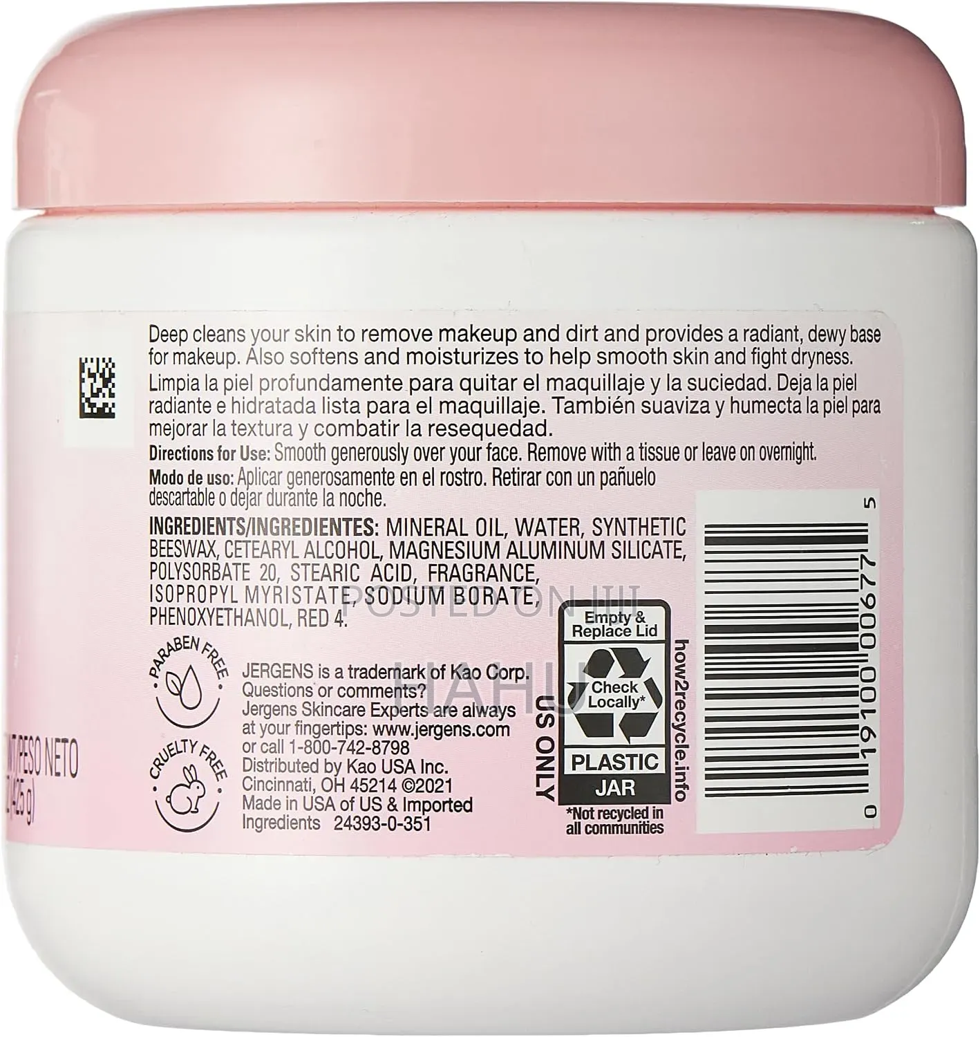Jergens All-Purpose Cream Face Moisturizer