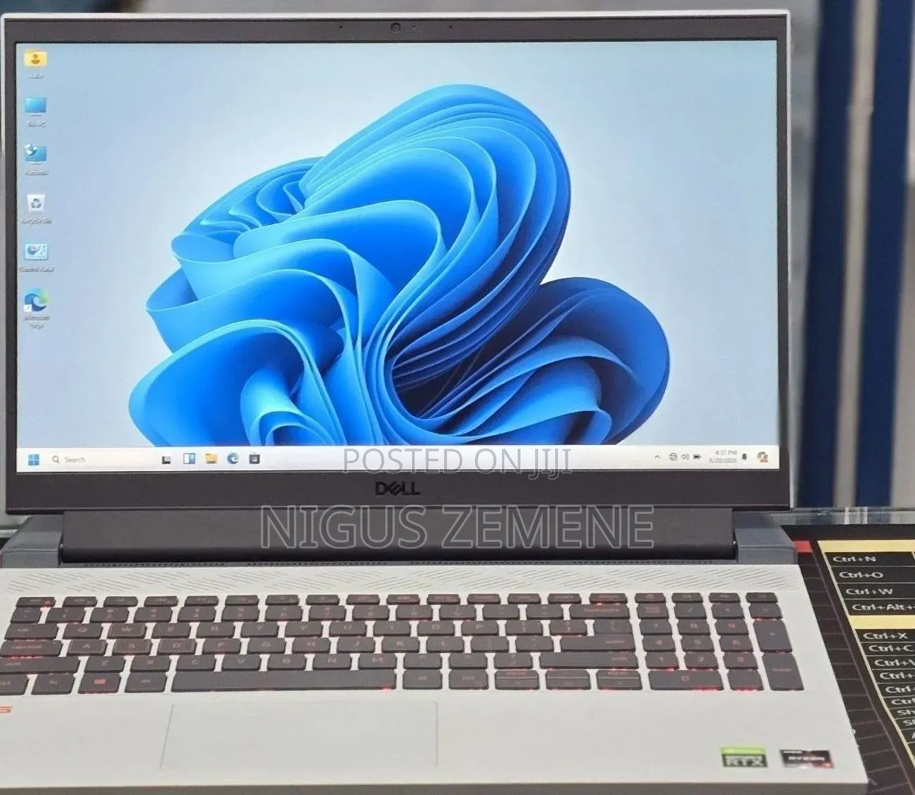 New Laptop Dell G15 5510 16GB AMD Ryzen 7 SSD 512GB