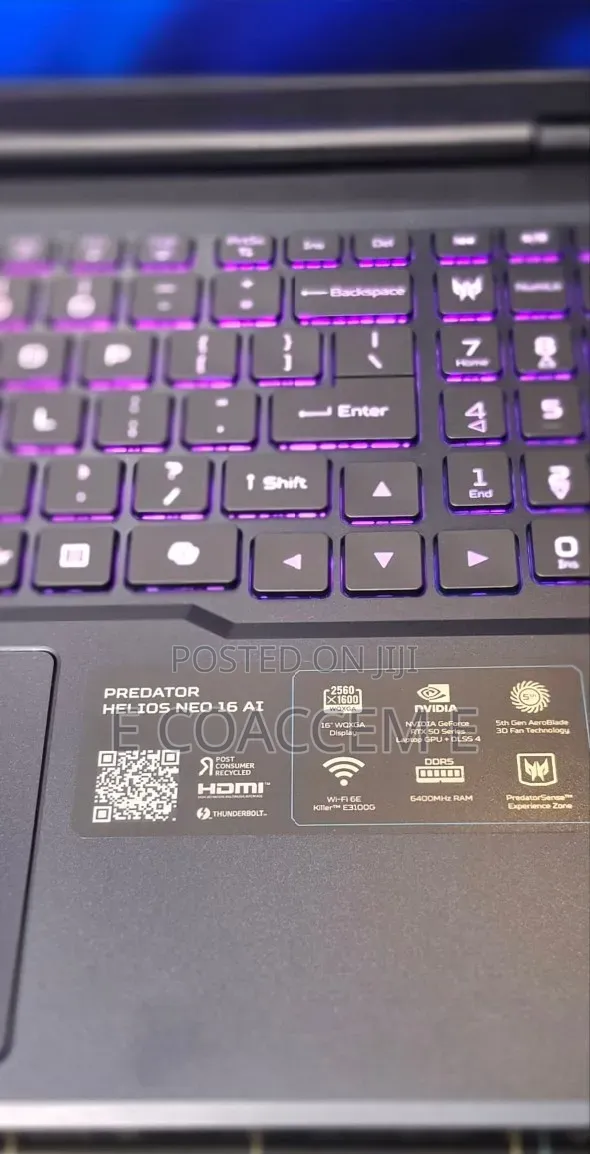 New Laptop Acer Predator Helios Neo 16 16GB Intel Core Ultra 9 SSD 1T