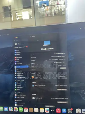 Laptop Apple MacBook Pro 2019 16GB Intel Core i9 SSD 512GB
