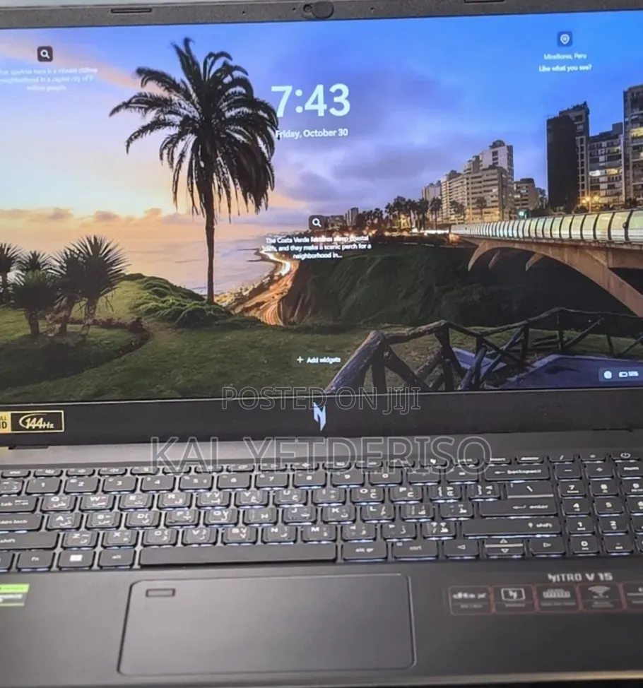 New Laptop Acer Nitro V 15 16GB Intel Core i5 SSD 1T