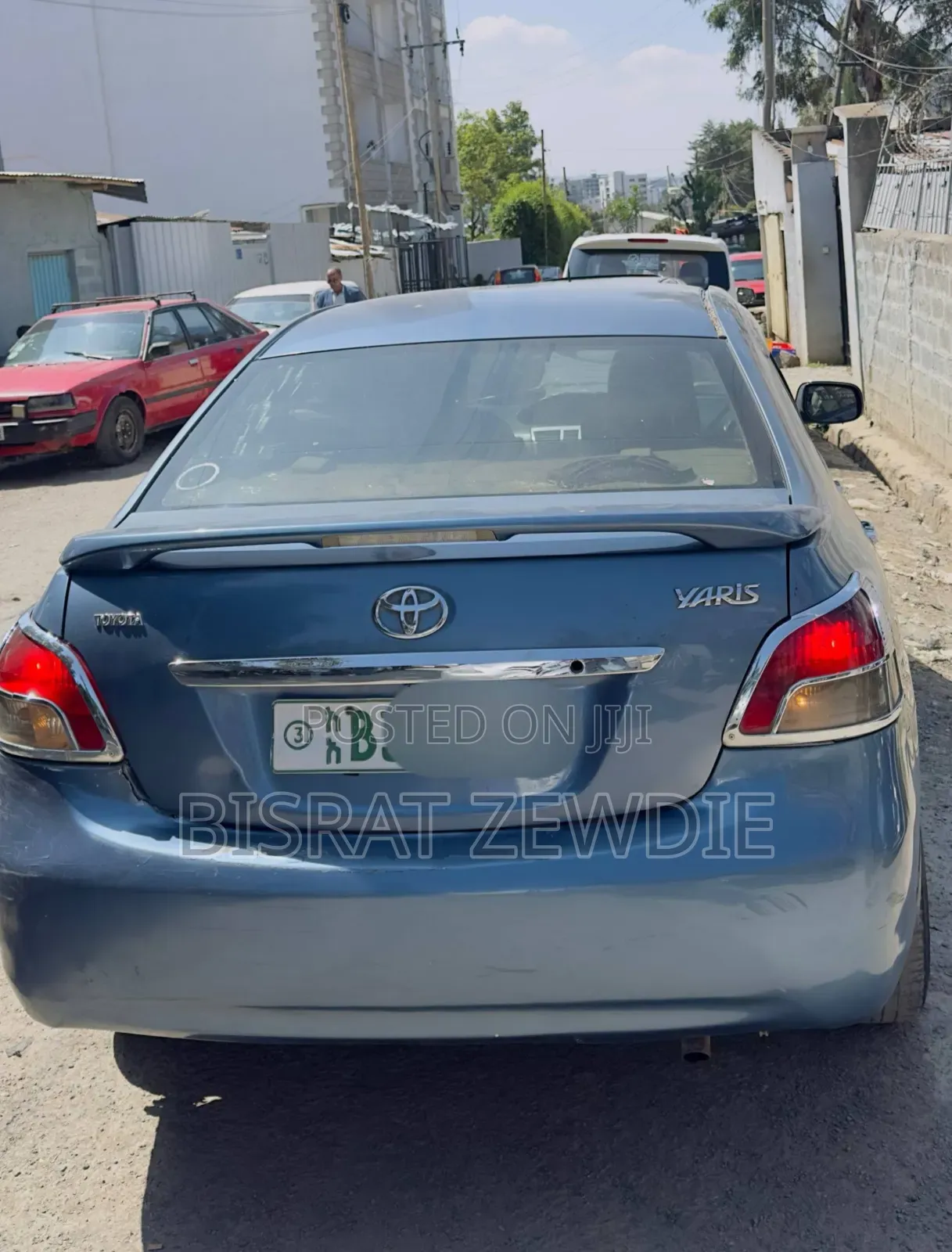Toyota Yaris 2007 Blue