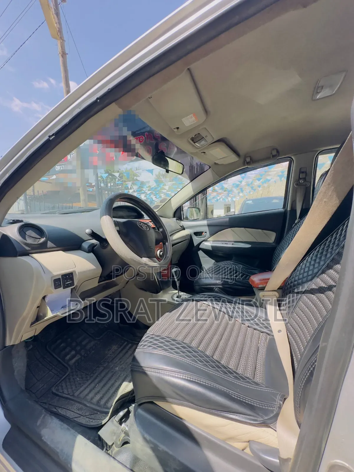 Toyota Yaris 2007 Blue