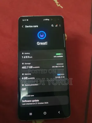 Samsung Galaxy S10 5G 512 GB Black