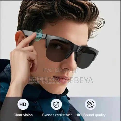 Glasses Wireless Headset Ultraviolet Proof Glass Comfortable to Wear