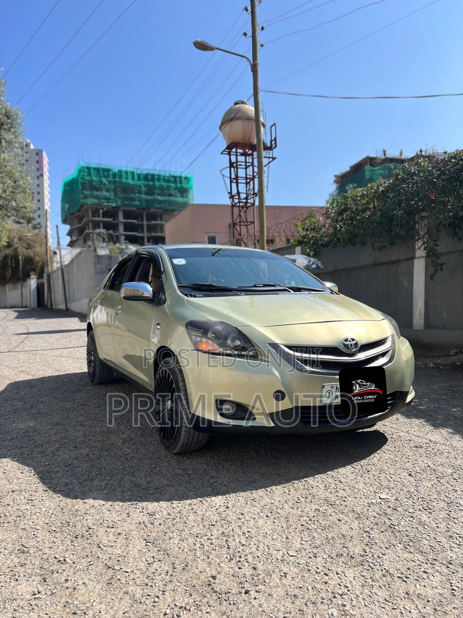Toyota Yaris 2007 Green