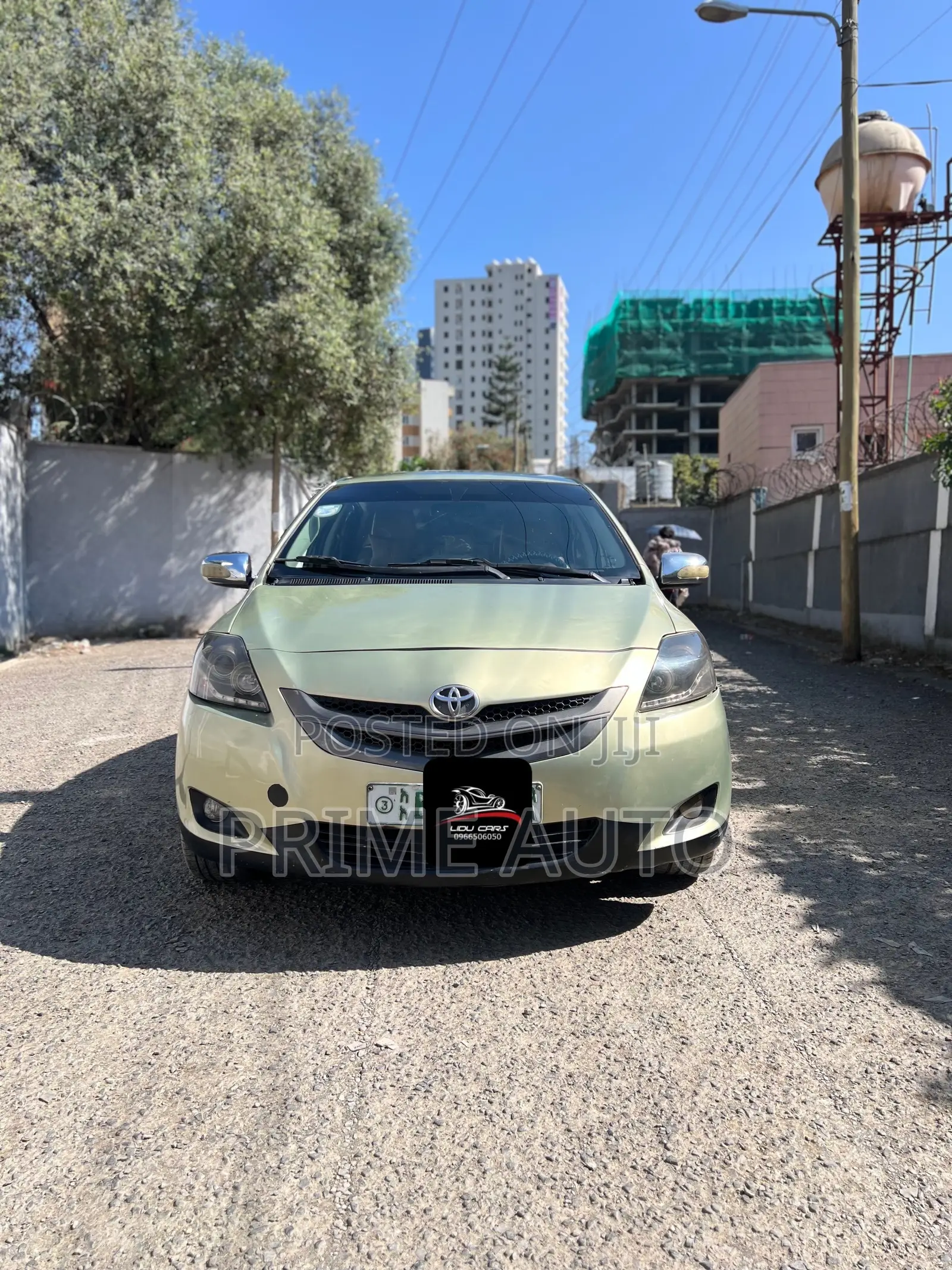 Toyota Yaris 2007 Green