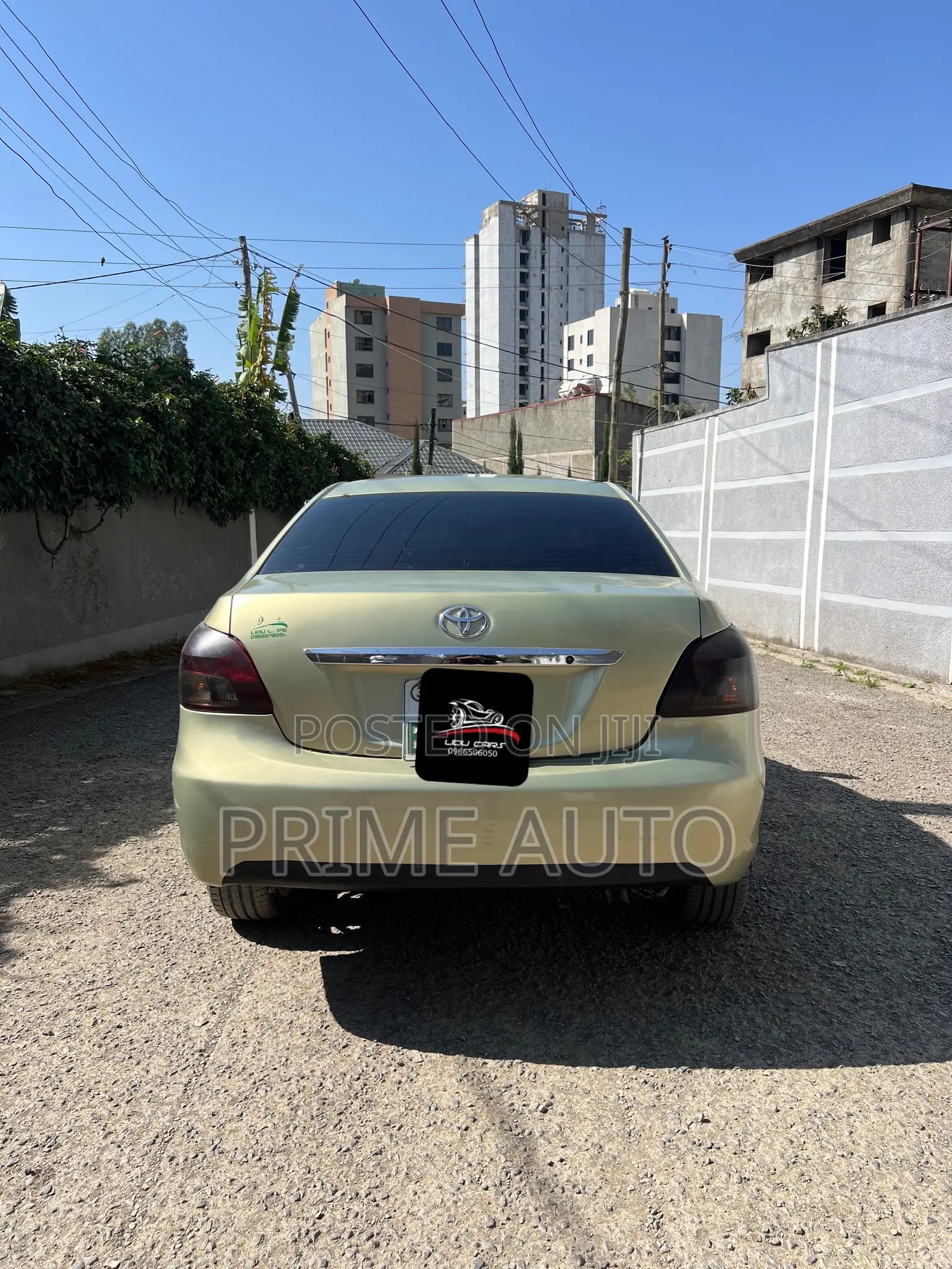 Toyota Yaris 2007 Green