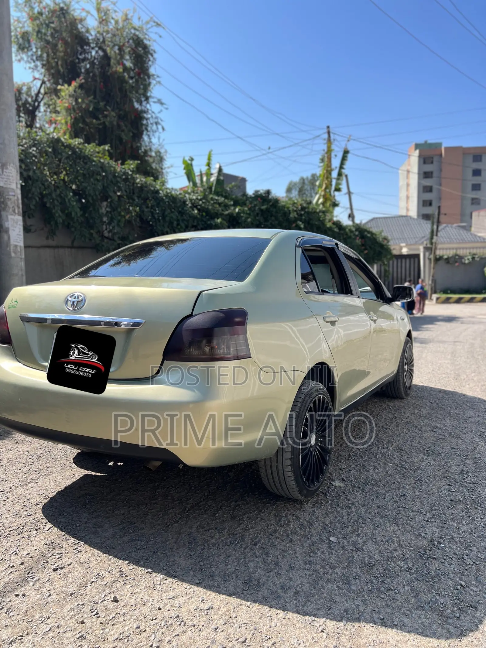 Toyota Yaris 2007 Green