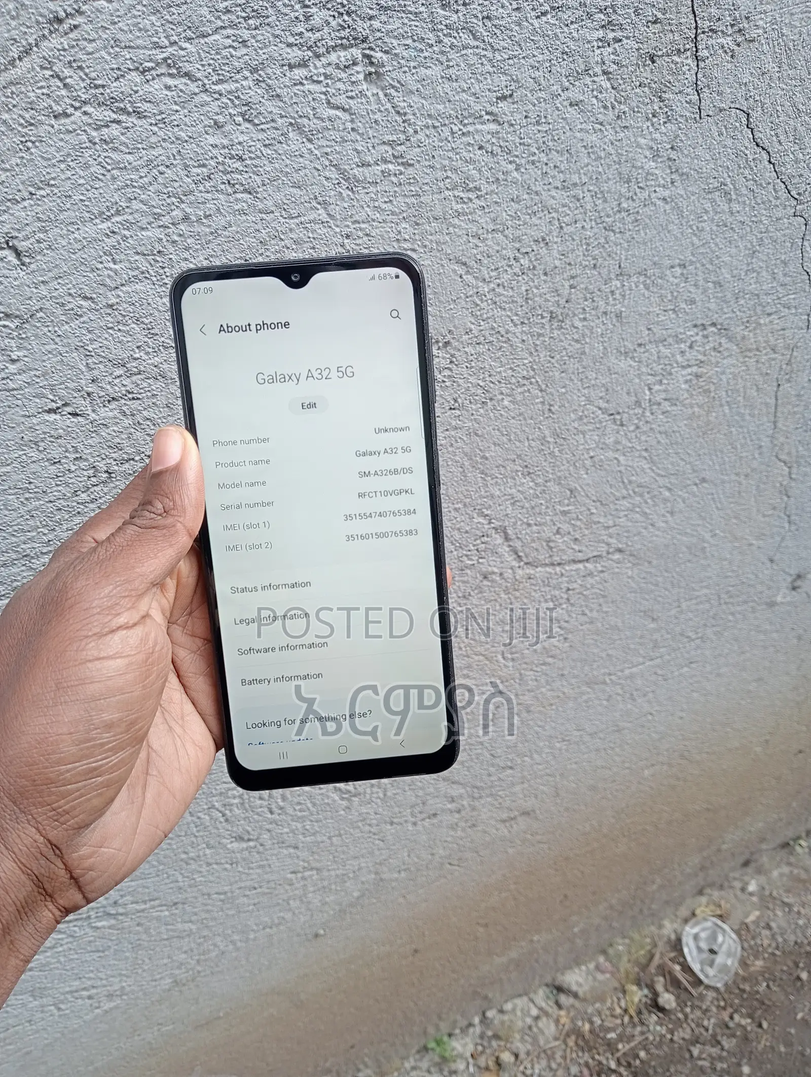 Samsung Galaxy A32 5G 64 GB Black