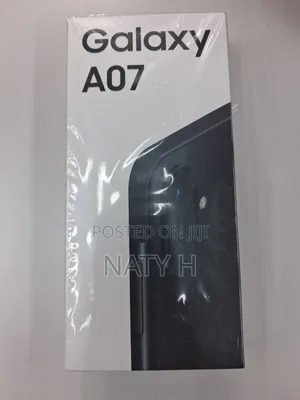 New Samsung Galaxy A07 4G 64 GB Black