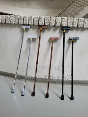 Adjustable Walking Cane勠¥touch Handle Is Made With Double-Injection