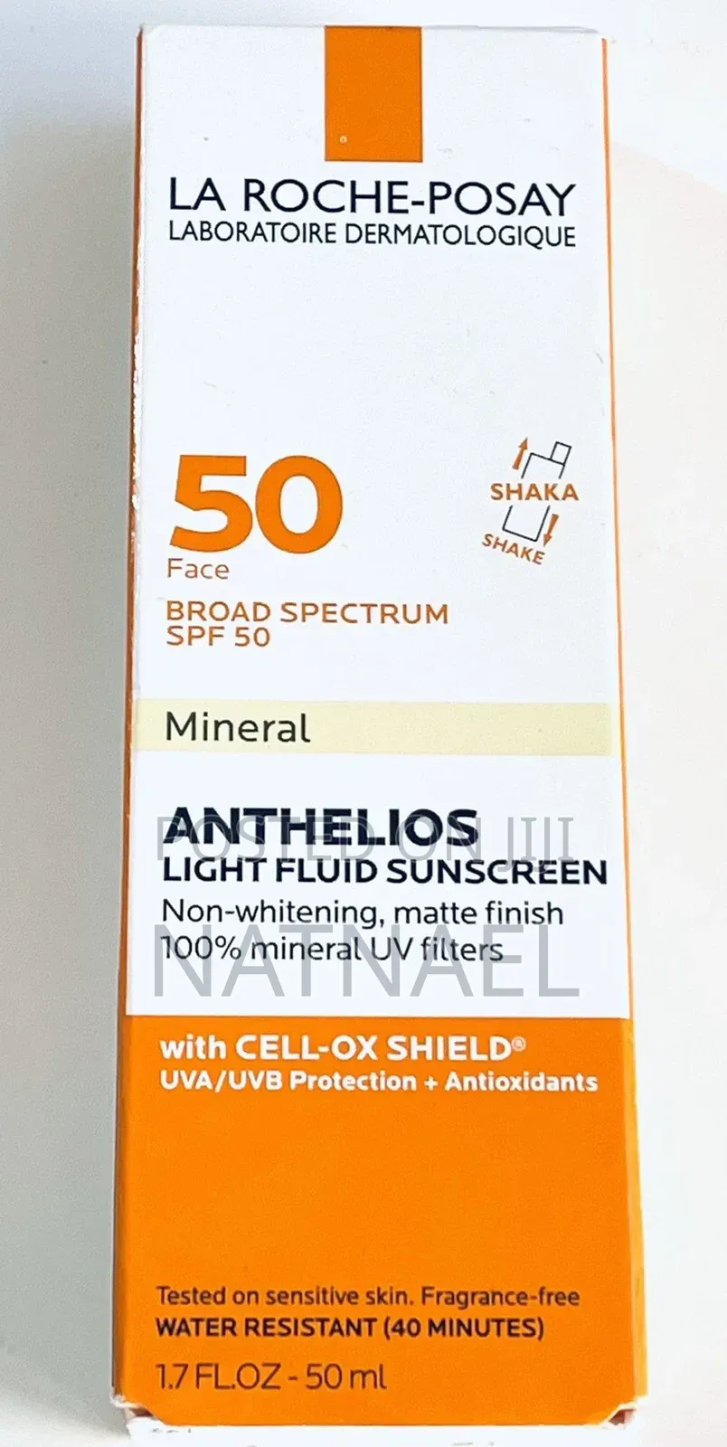 Roche-Posay Anthelios Mineral Ultra-Light Face Sunscreen Fluid SPF 50