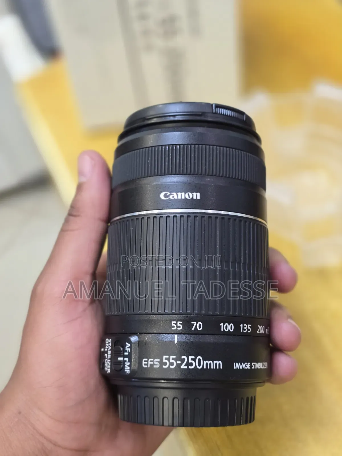 New Canon 55-250mm Lens