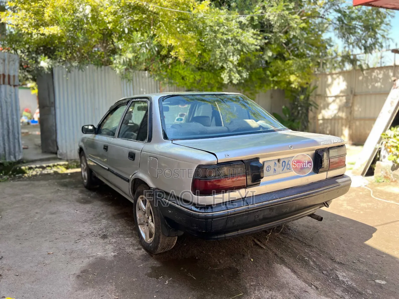 Toyota Corolla 1989 Silver