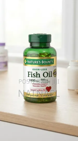 Nature's Bounty Odor-Less Fish Oil (1400 Mg / 980 Mg Omega-3)ጥራት ያለው