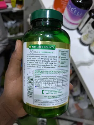 Nature's Bounty Odor-Less Fish Oil (1400 Mg / 980 Mg Omega-3)ጥራት ያለው