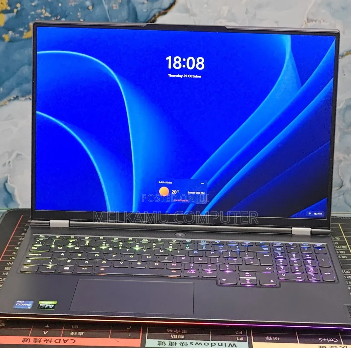 New Laptop Lenovo Legion 7 32GB Intel Core i7 SSD 1T