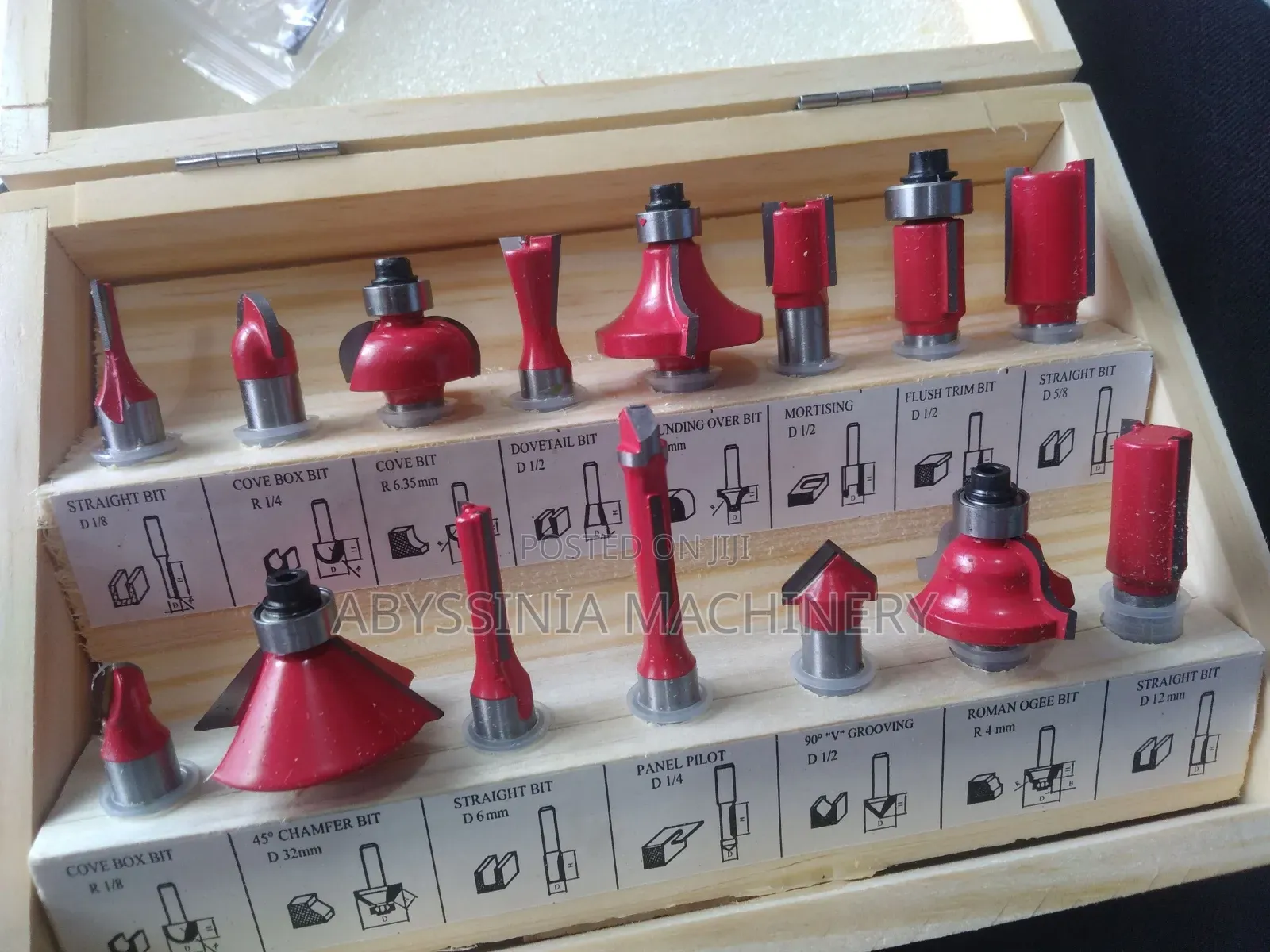 Wood Router Bit Set