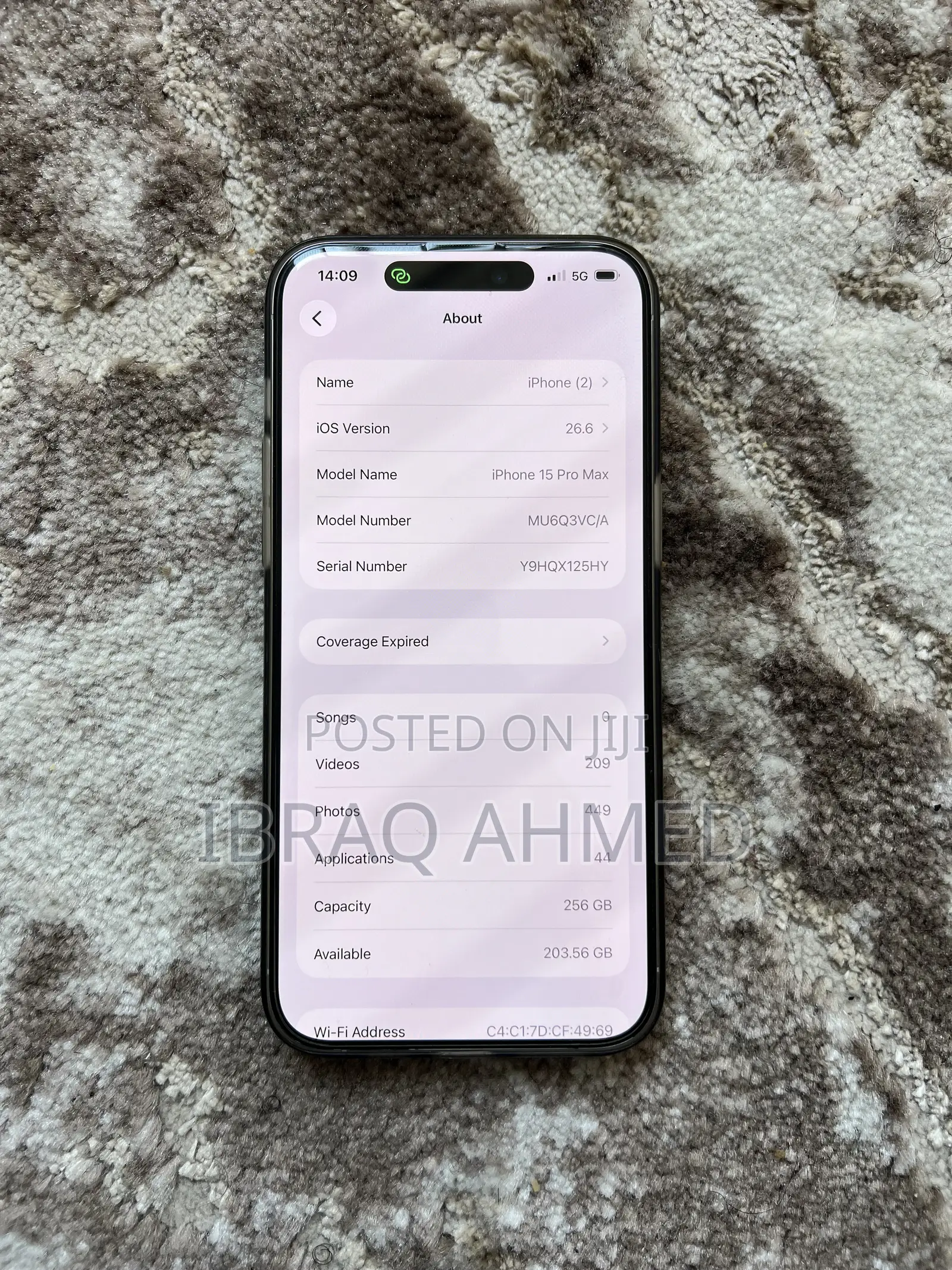 Apple iPhone 15 Pro Max 256 GB White