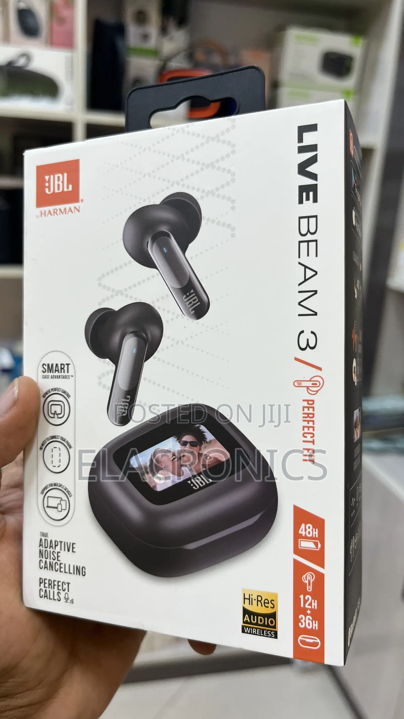 JBL Live Beam 3 Wireless Earbuds ANC