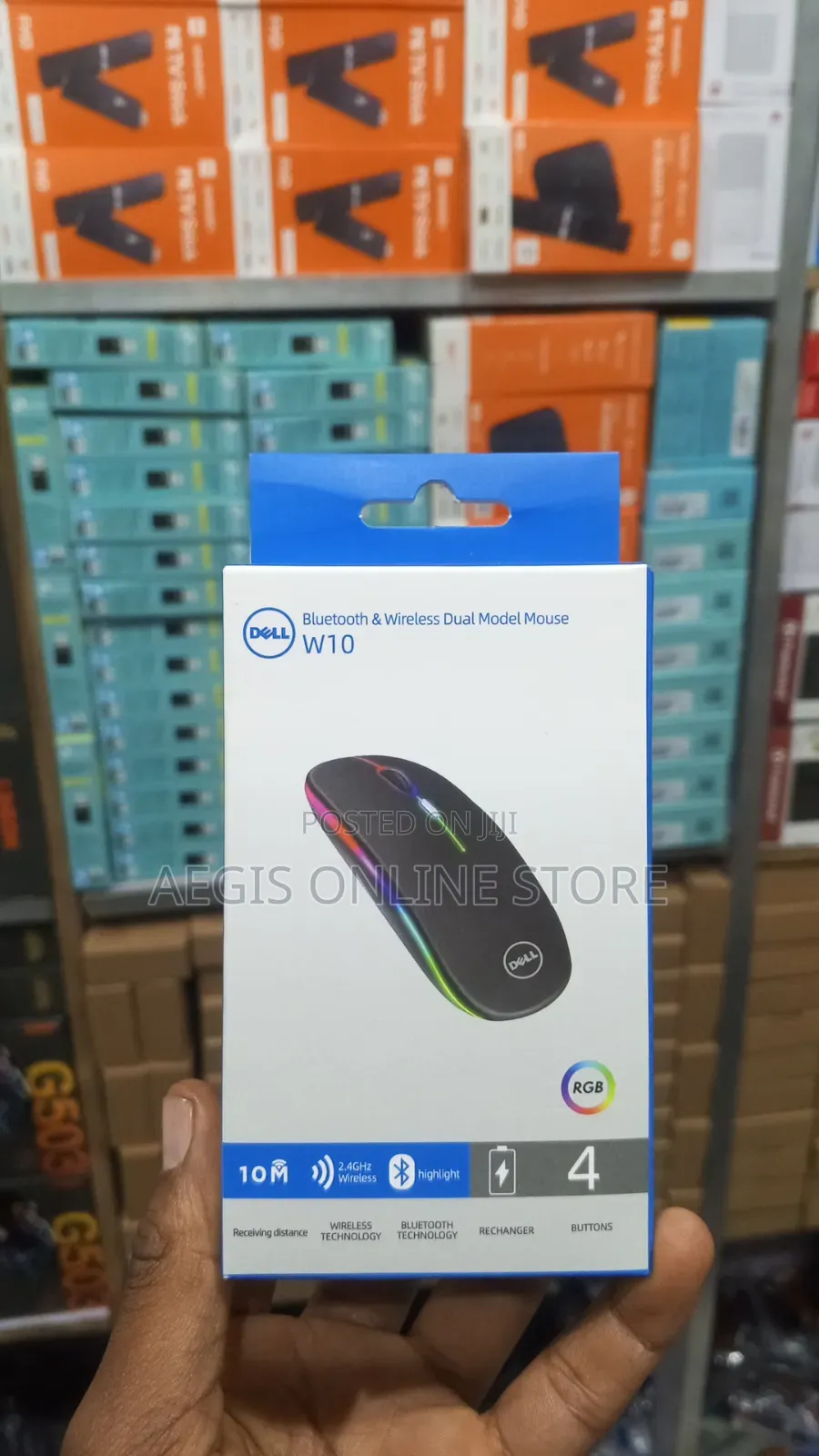 Wireless Dual-Mode RGB Mouse