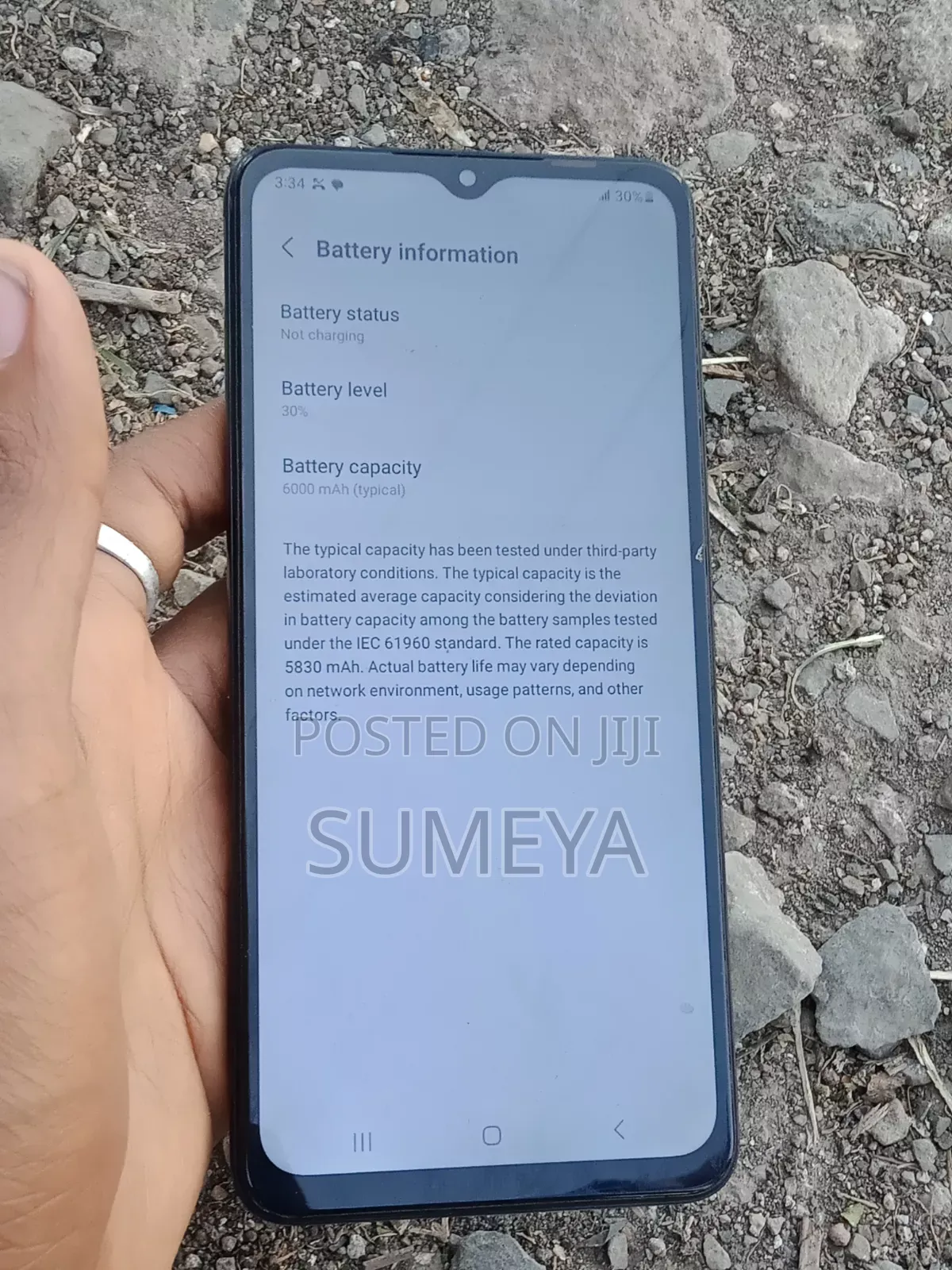 New Samsung Galaxy M12 128 GB Blue