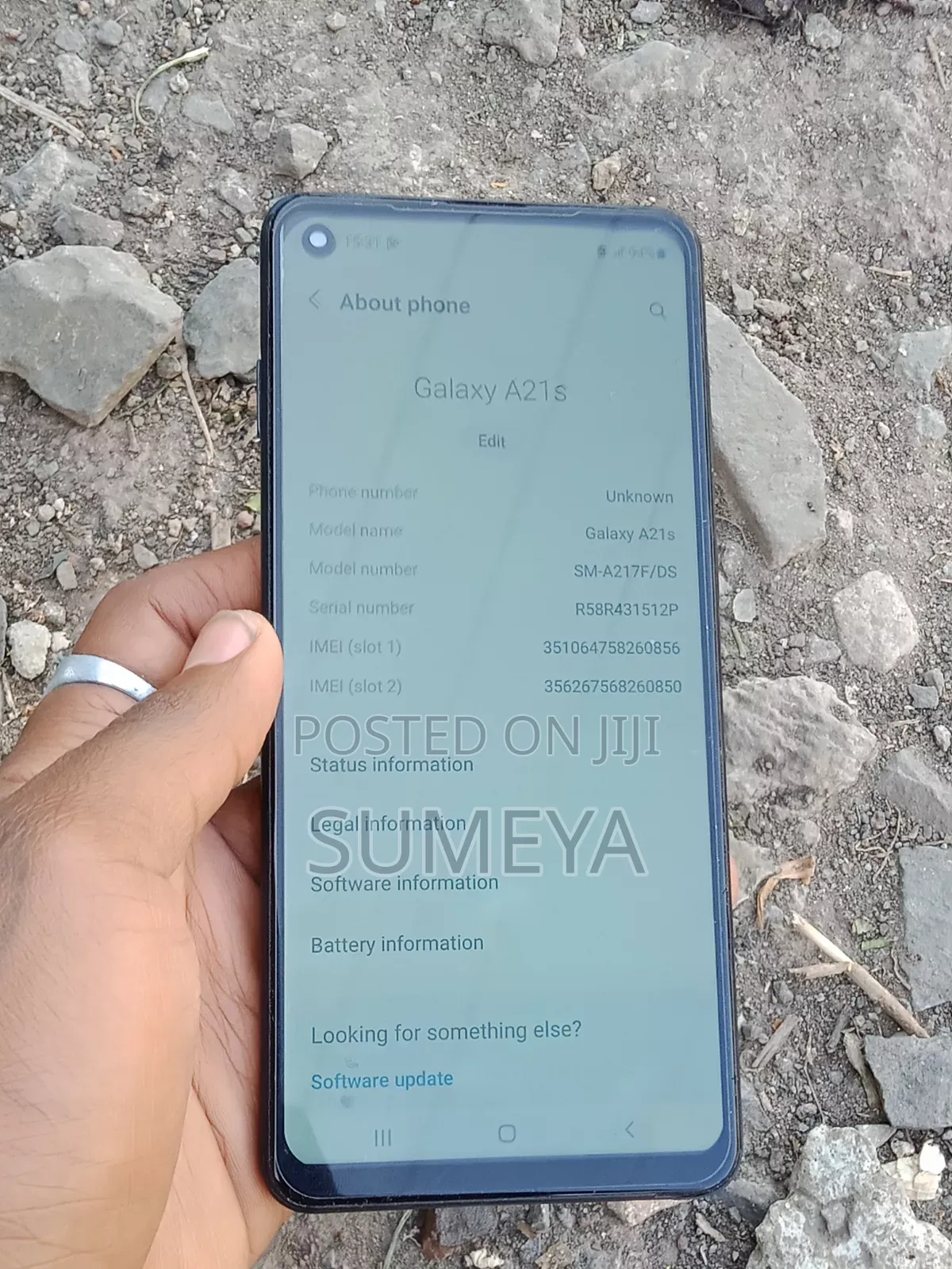 Samsung Galaxy A21s 64 GB Blue