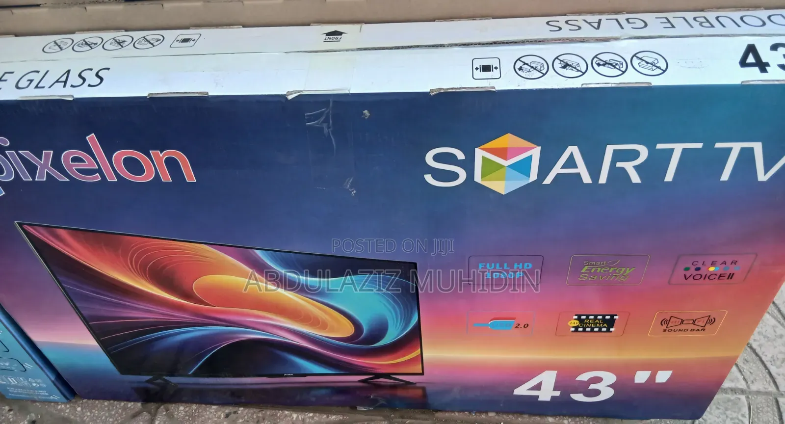 Pixelon 43inche Double Scrin Smart TV