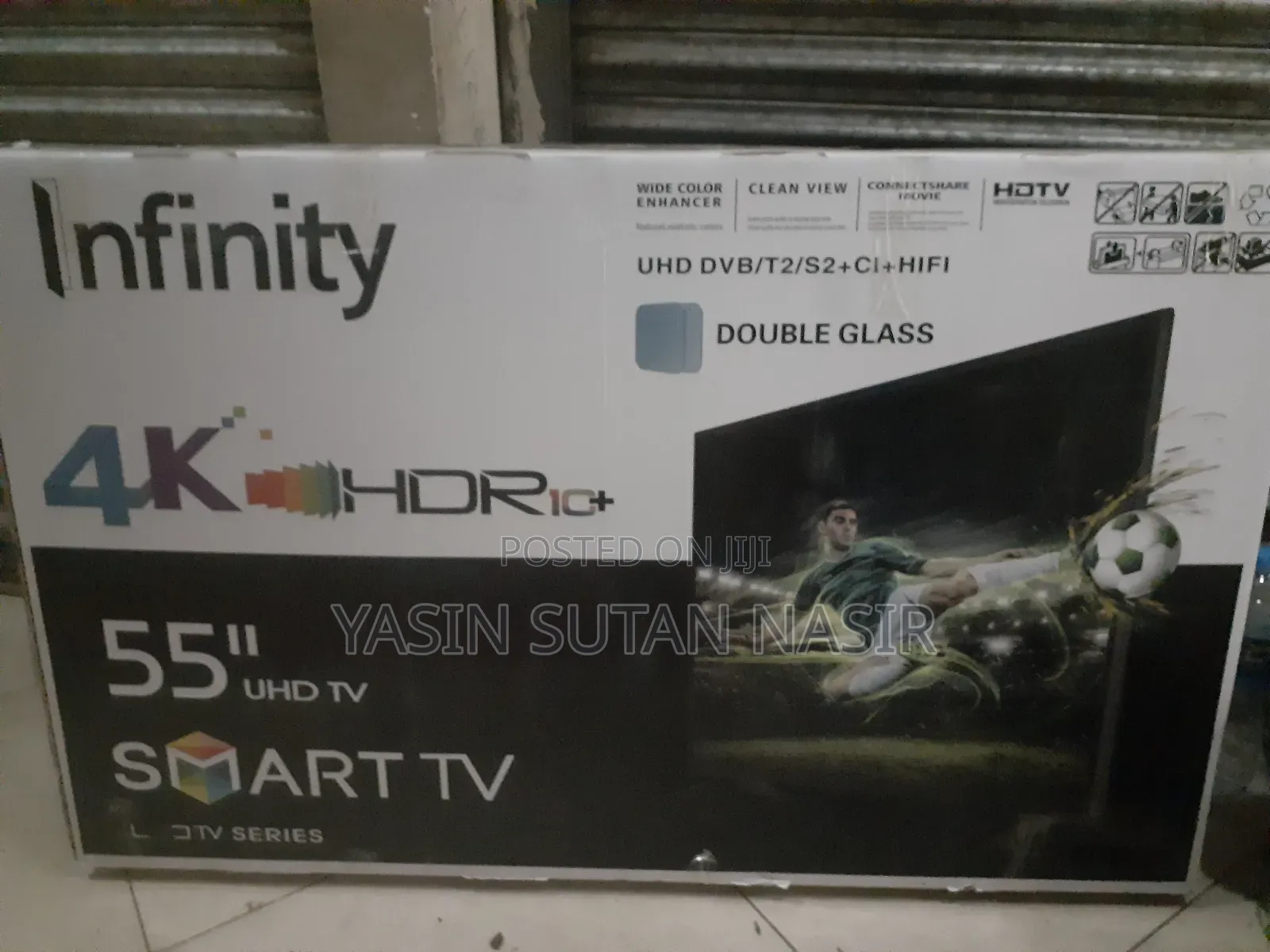 Infinity Doubl Glassp¡ TV