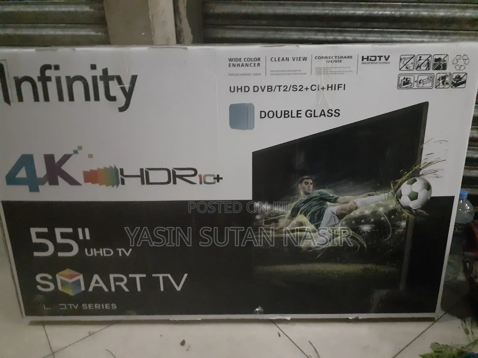 Infinity Doubl Glassp¡ TV