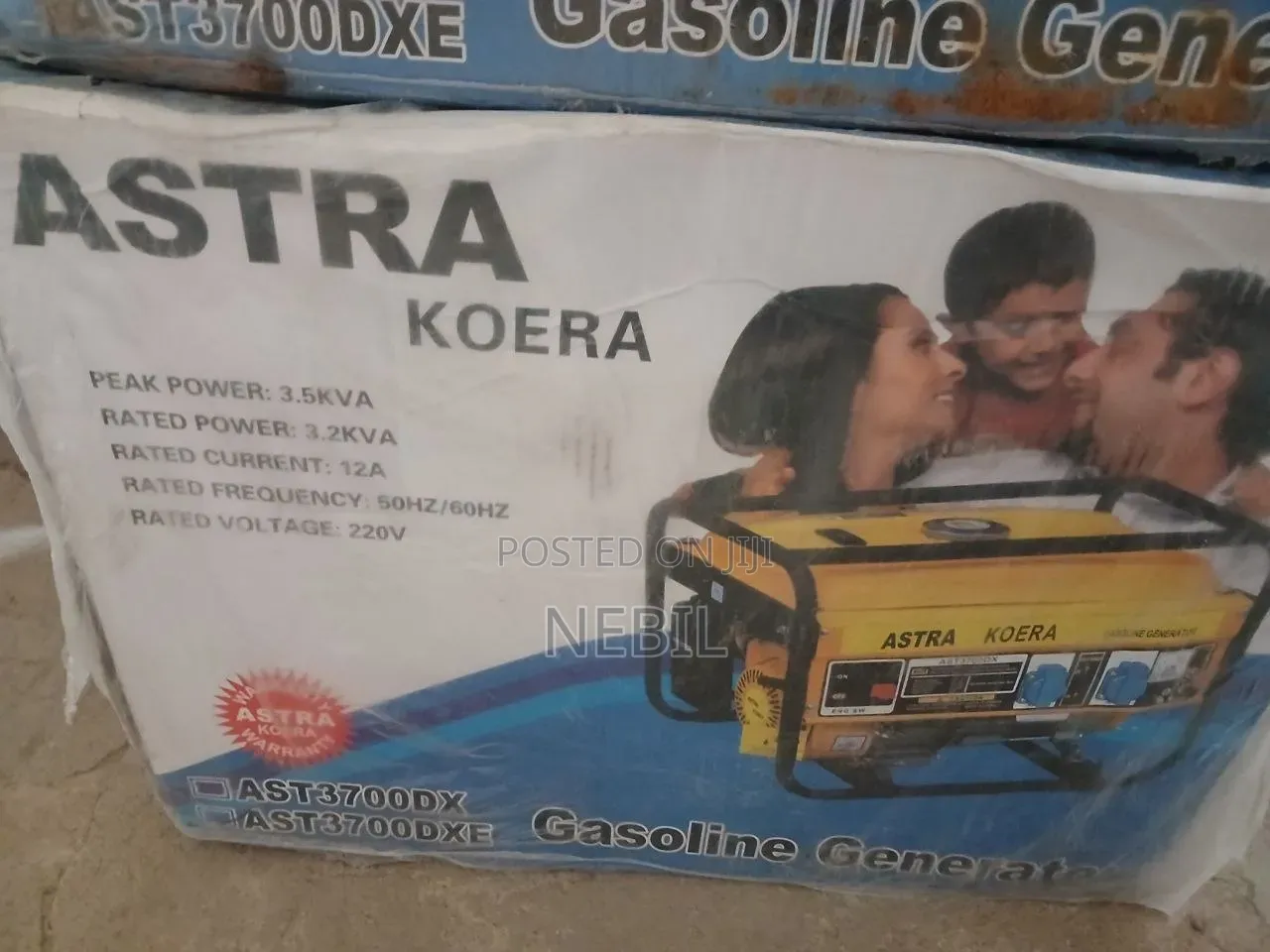 Astra Korea Generater 3kw