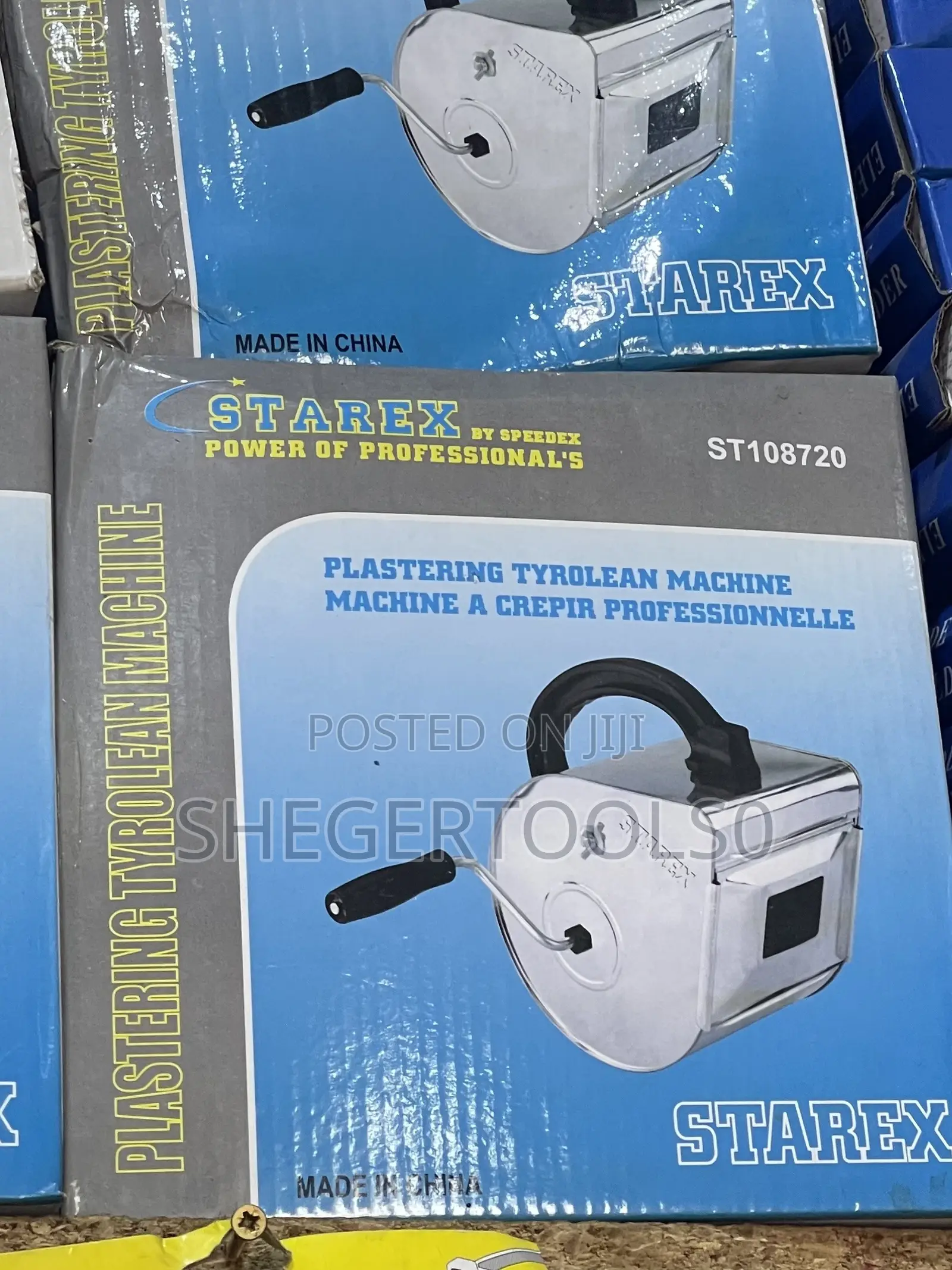 Tyrolean Plastering Machine