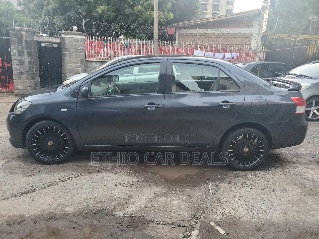Toyota Yaris 2008 Gray