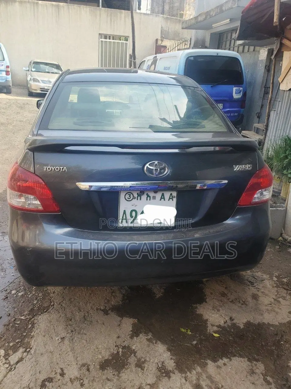 Toyota Yaris 2008 Gray