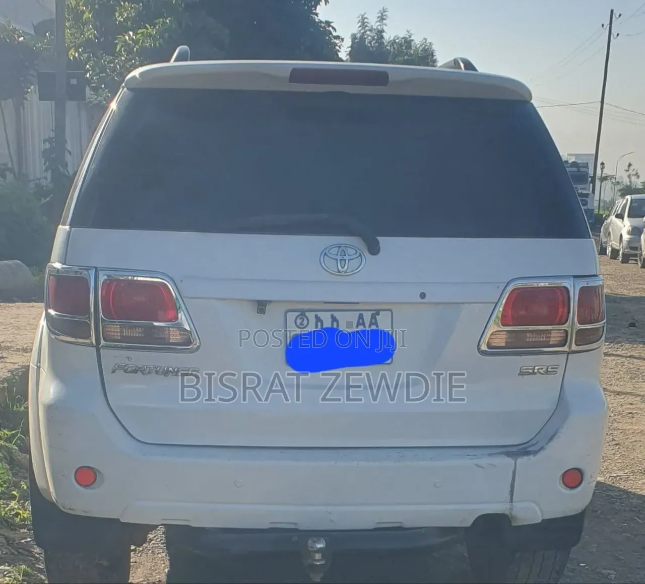 Toyota Fortuner 2012 White