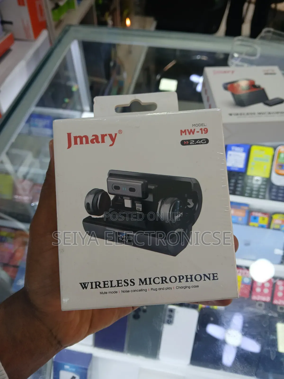 Best Wireless Mic for TikTok & Reels - Jmary MW-19 (Dual Mic)
