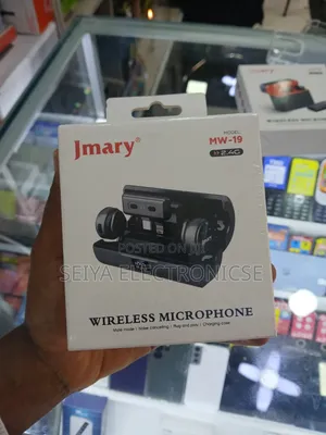 Best Wireless Mic for TikTok & Reels - Jmary MW-19 (Dual Mic)