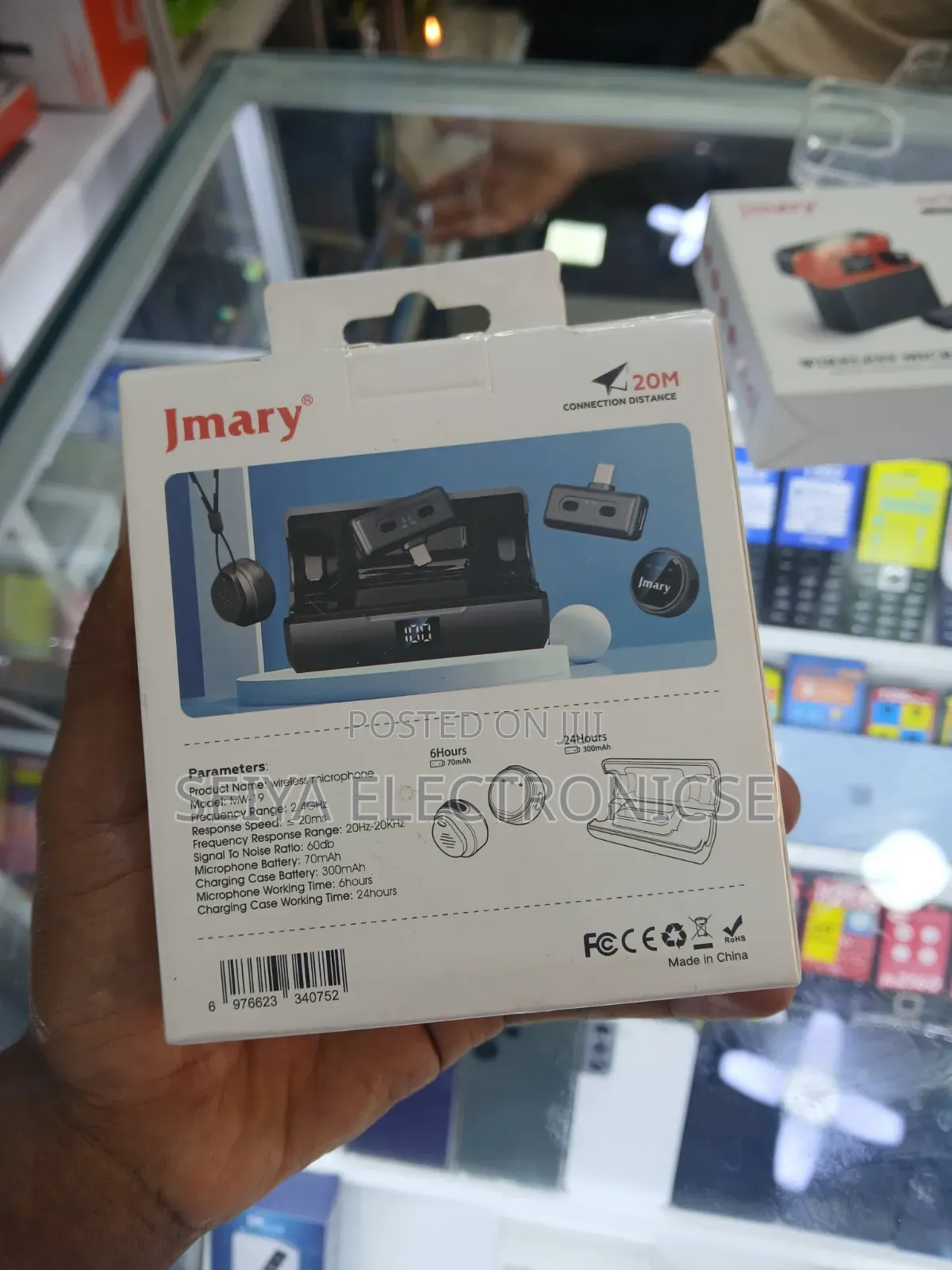 Best Wireless Mic for TikTok & Reels - Jmary MW-19 (Dual Mic)