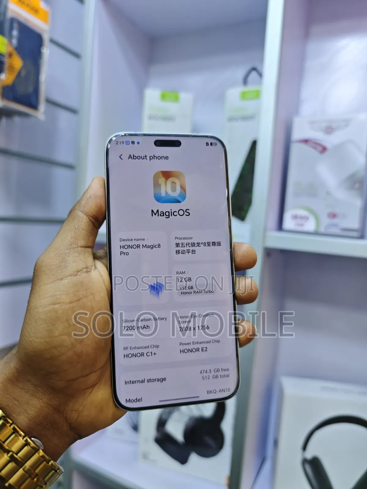 New Honor Magic8 Pro 512 GB White