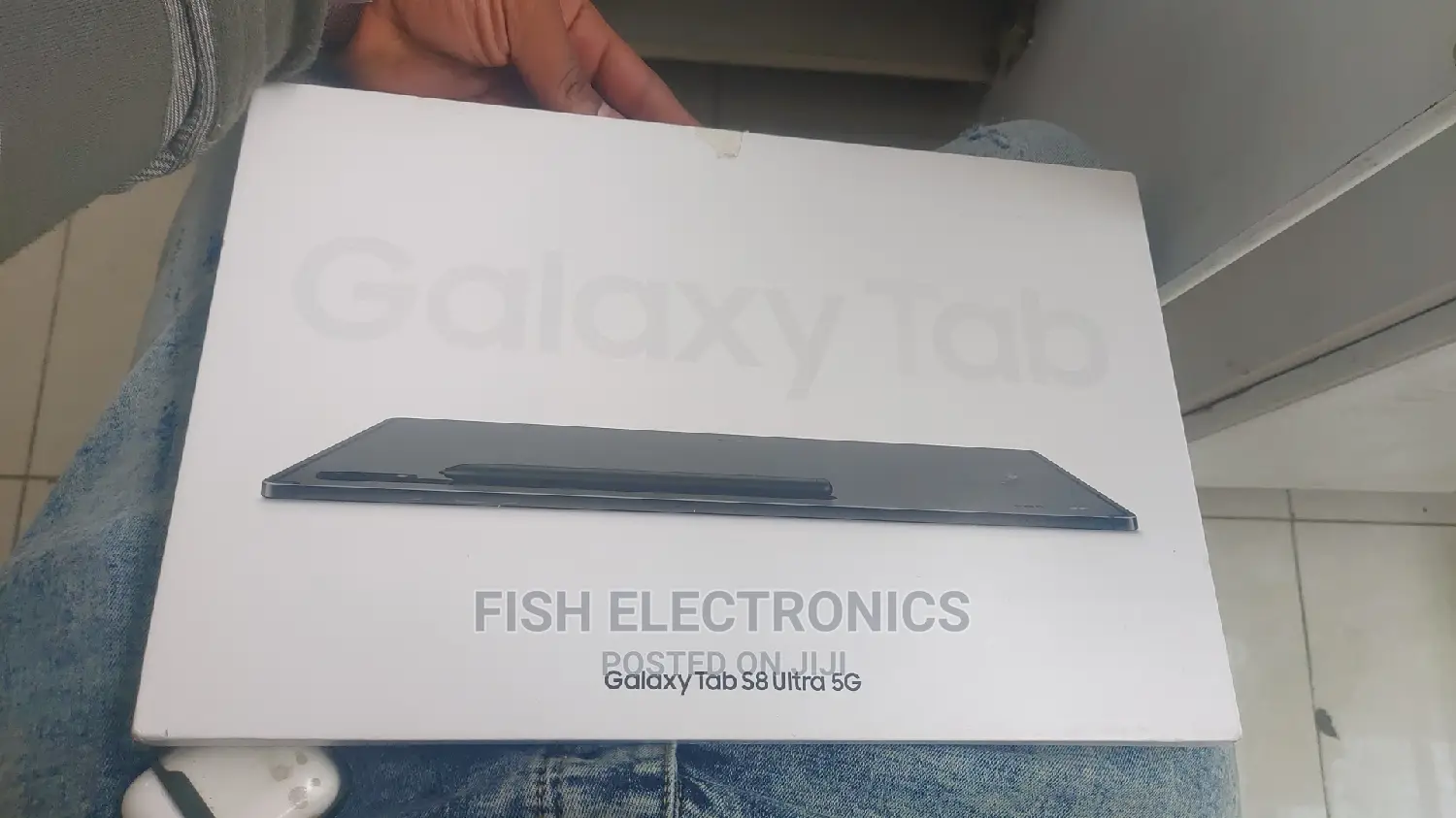 New Samsung Galaxy Tab S8 Ultra 256 GB Black