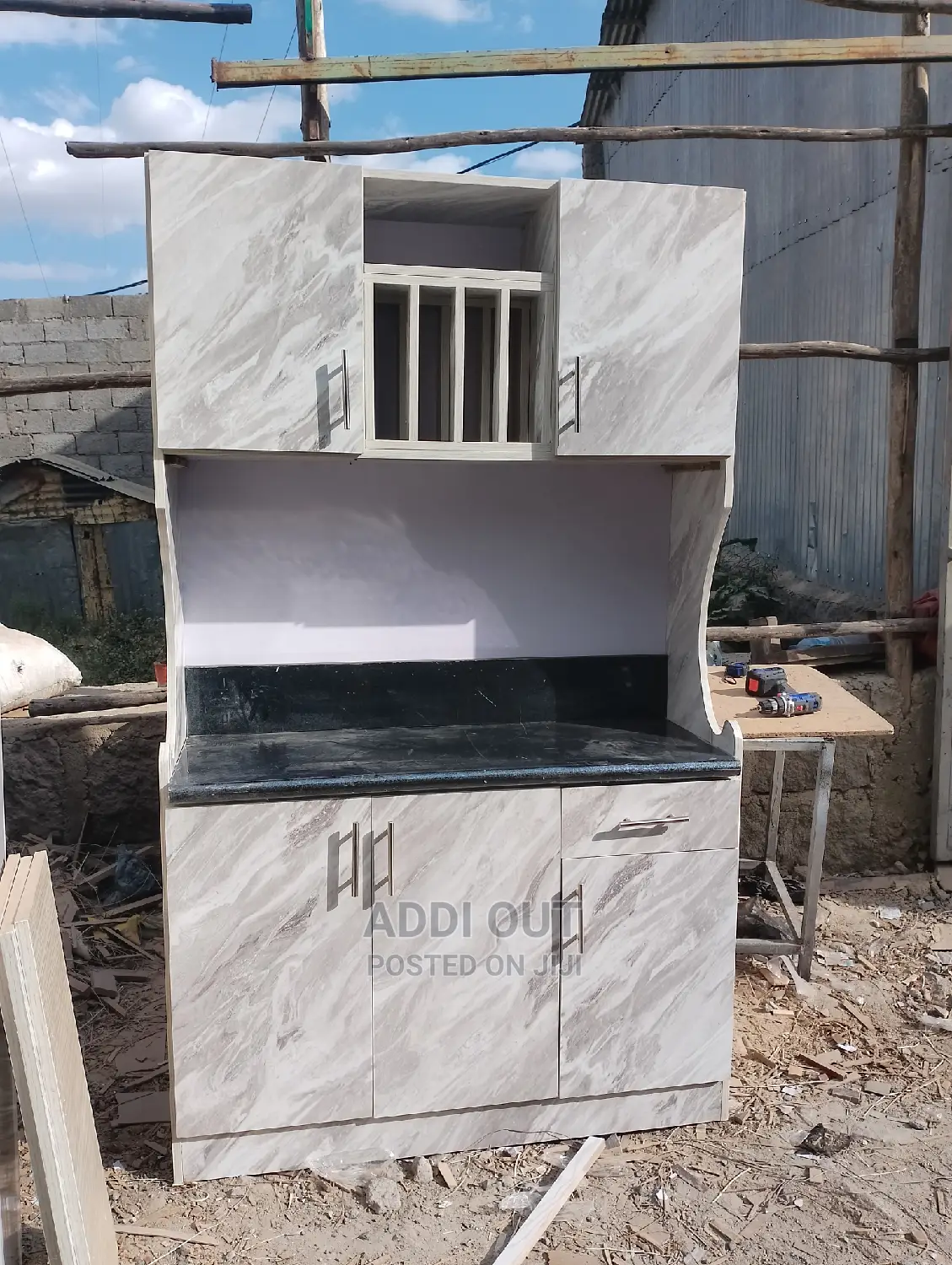 ላምኔት ኪችን ካቢኔት/Kitchen Cabinet